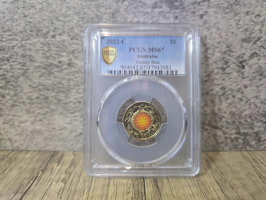 HoneyBee C-Mint $2 2022 MS67