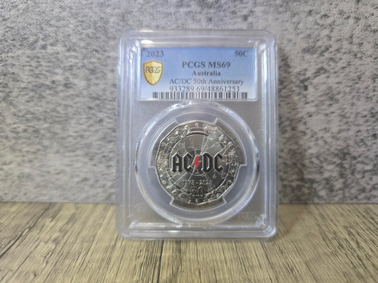 ACDC 50c 2023 MS69
