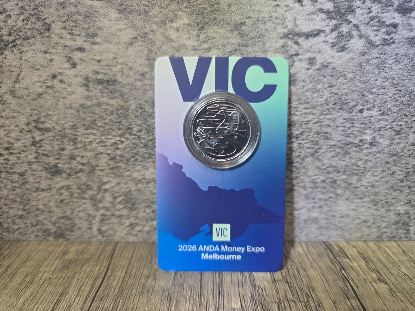 ViC Privy 20c card ANDA Melbourne 2026