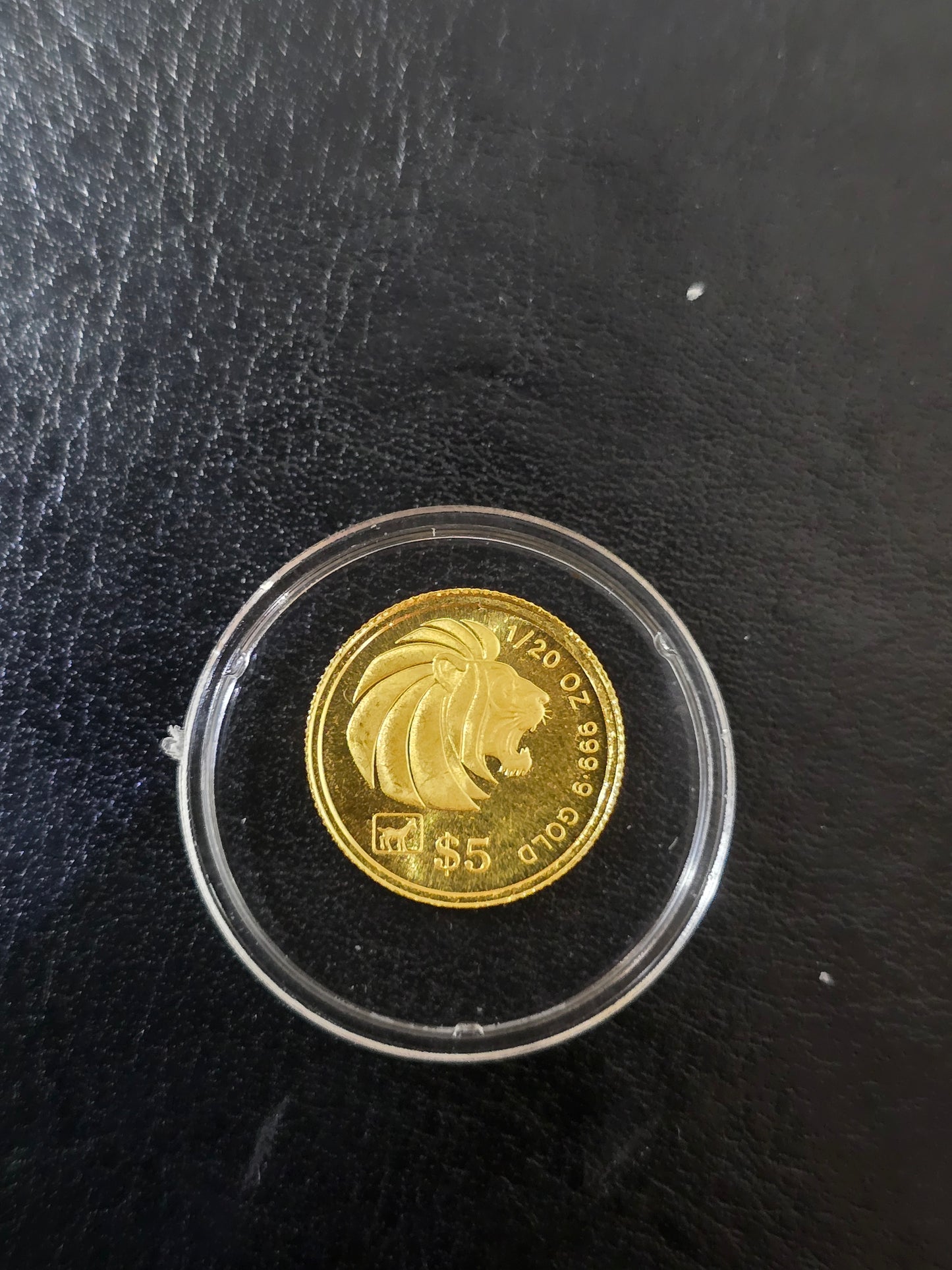 1/20th Lions Head Goat Privy Singapore 1991