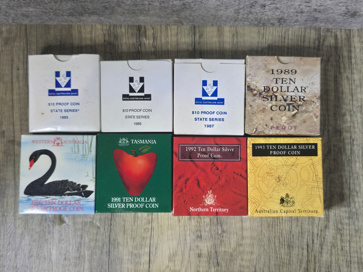State Series Proof $10 (Set of 8)