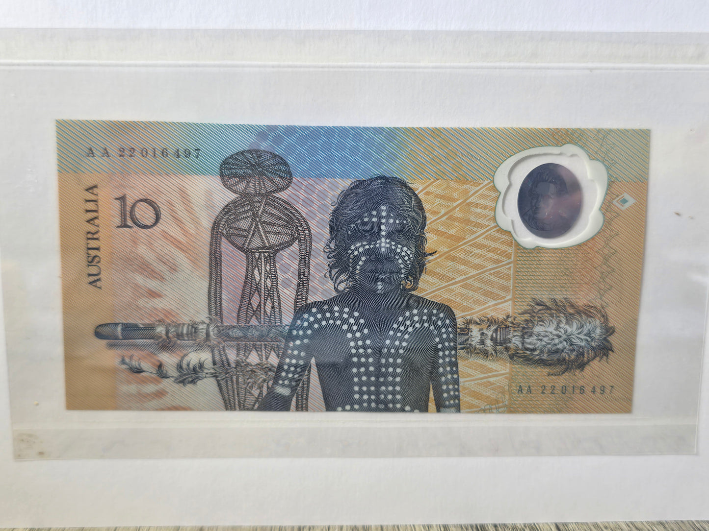 Bicentenary $10 Banknote Folio 1988 (OVP Jan 26, 1988)