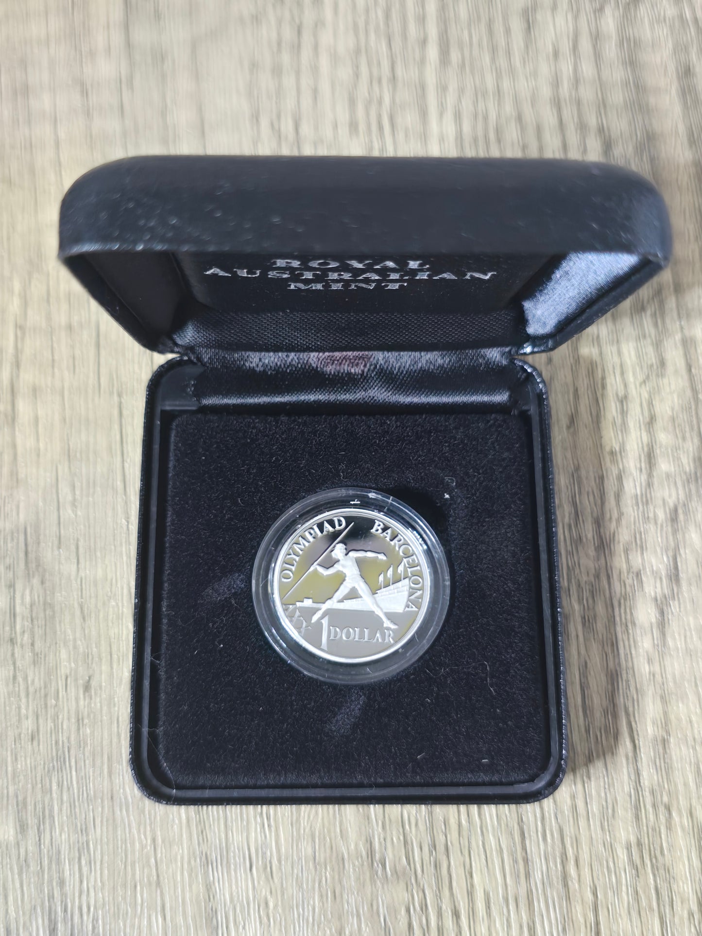 1992 Barcelona Olympics Silver Proof $1