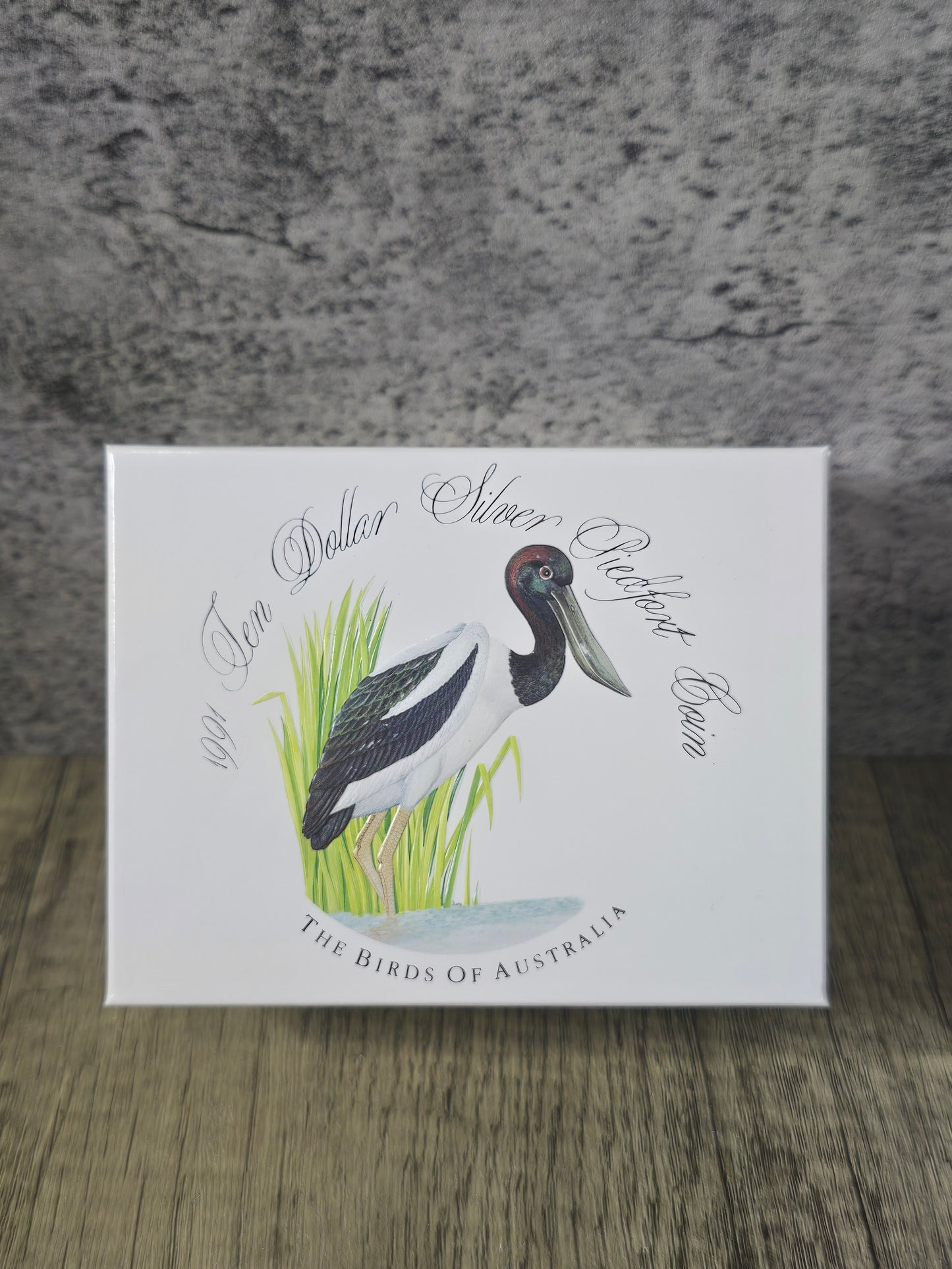 Birds of Australia Jabiru 1991 Piedfort