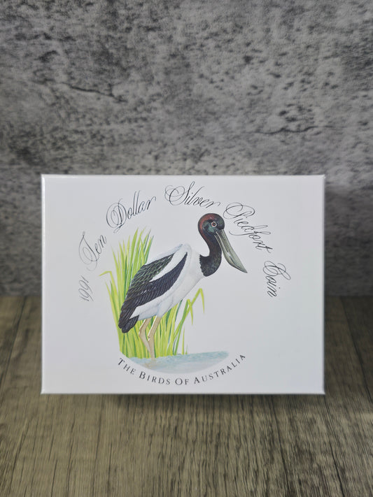 Birds of Australia Jabiru 1991 Piedfort
