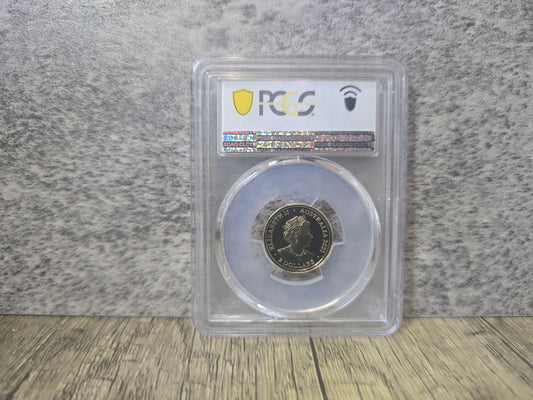 Aboriginal Flag $2 Proof PR69