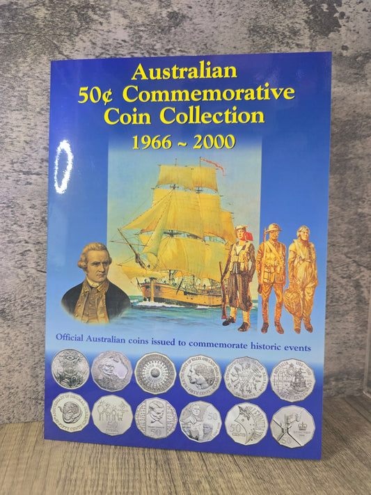 Australian 50c Collection 1966-2000, Sherwood folio