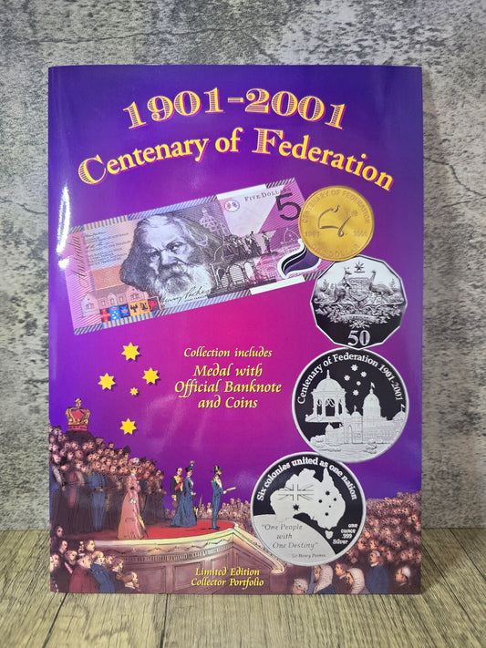 Centenary of Federation Folio Limited Edition 1oz (Sherwood) 2001
