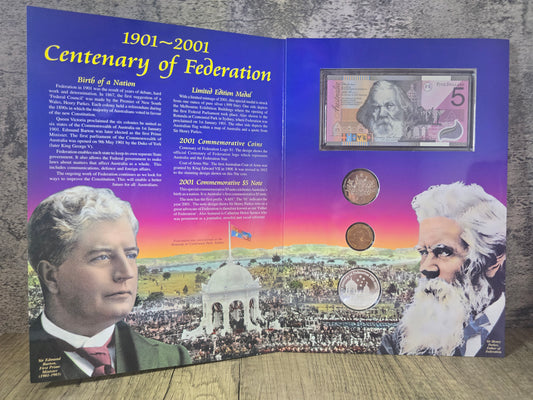 Centenary of Federation Folio Limited Edition 1oz (Sherwood) 2001