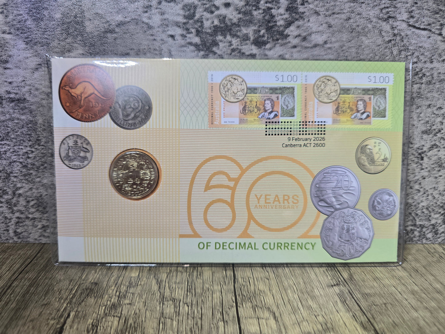 Decimal Changeover 60th Anniversary $1 PNC 2026