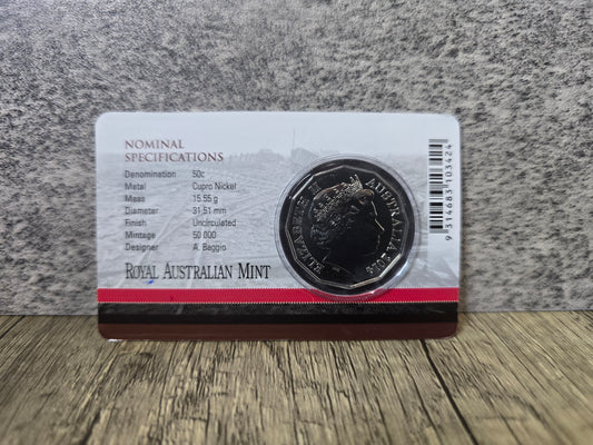 Western Front 50c Poppy 2014
