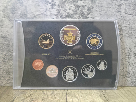 Canada 2006 Silver Proof Set - 150th Anniversary of Victoria Cross