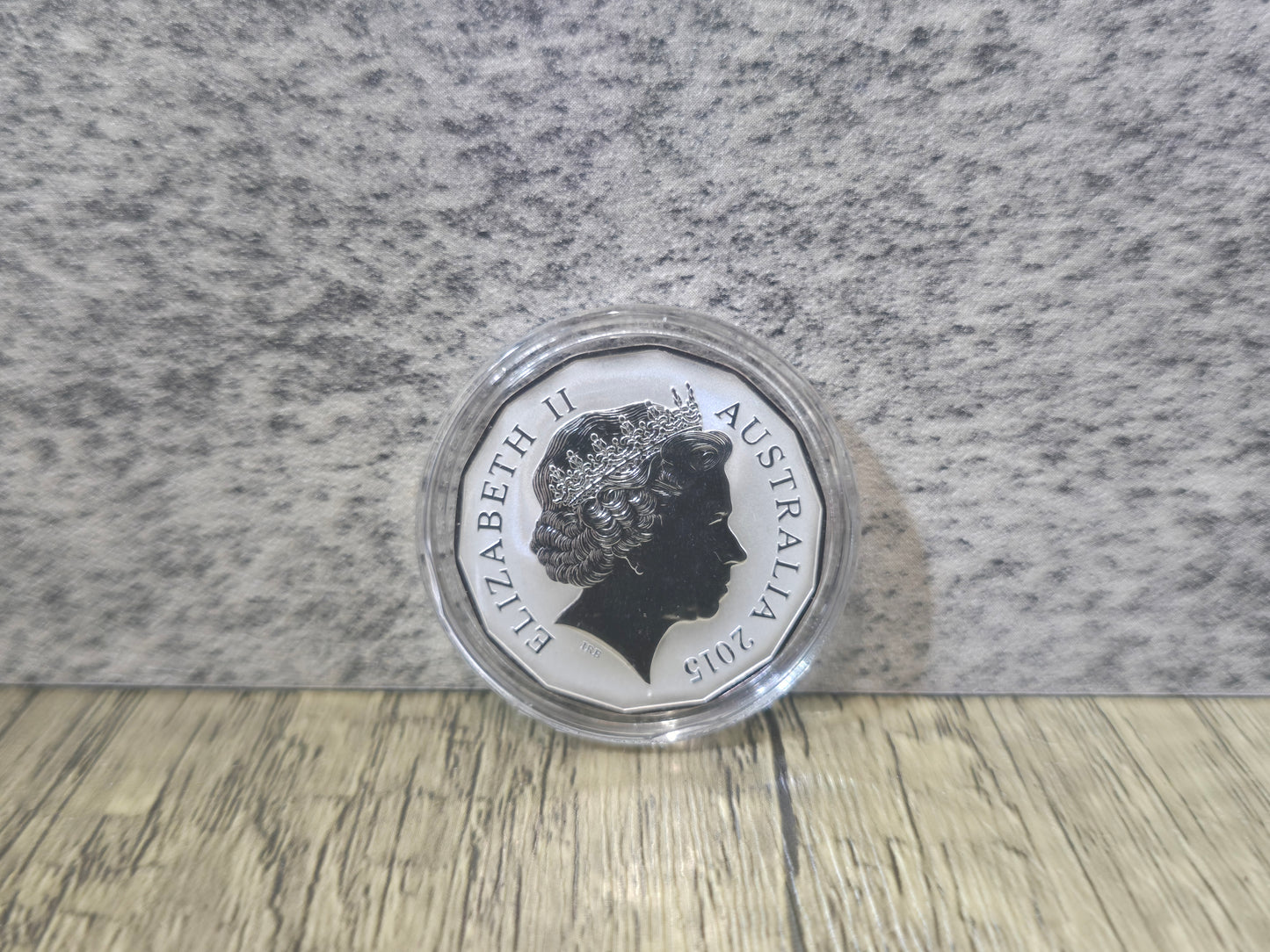 Lunar Silver Proof 50c International Release RAM - 2015 Goat (Tetra-Decagon Series)