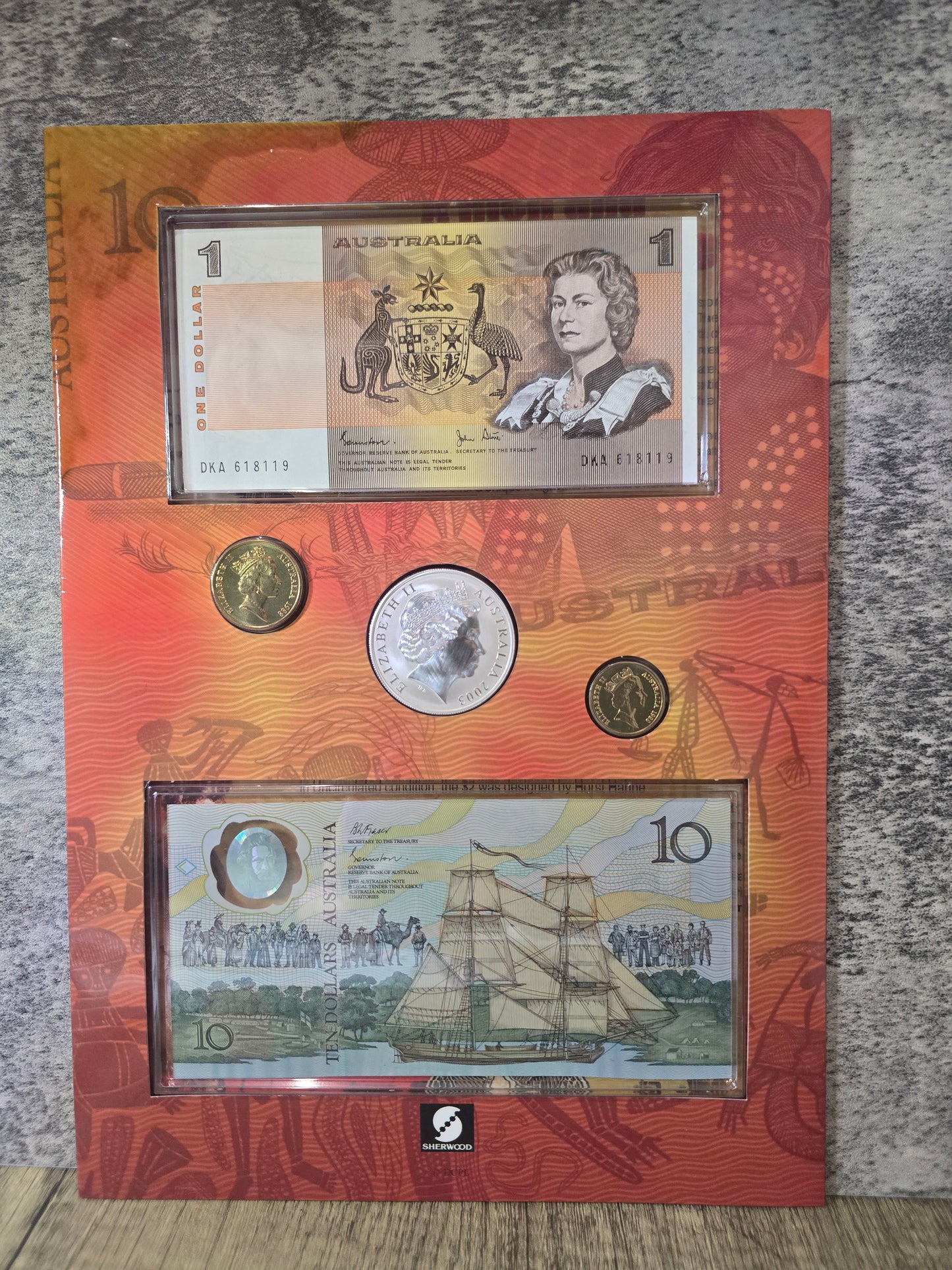 Indigenous Australia Coin and Banknote portfolio (Silver 1oz edition)