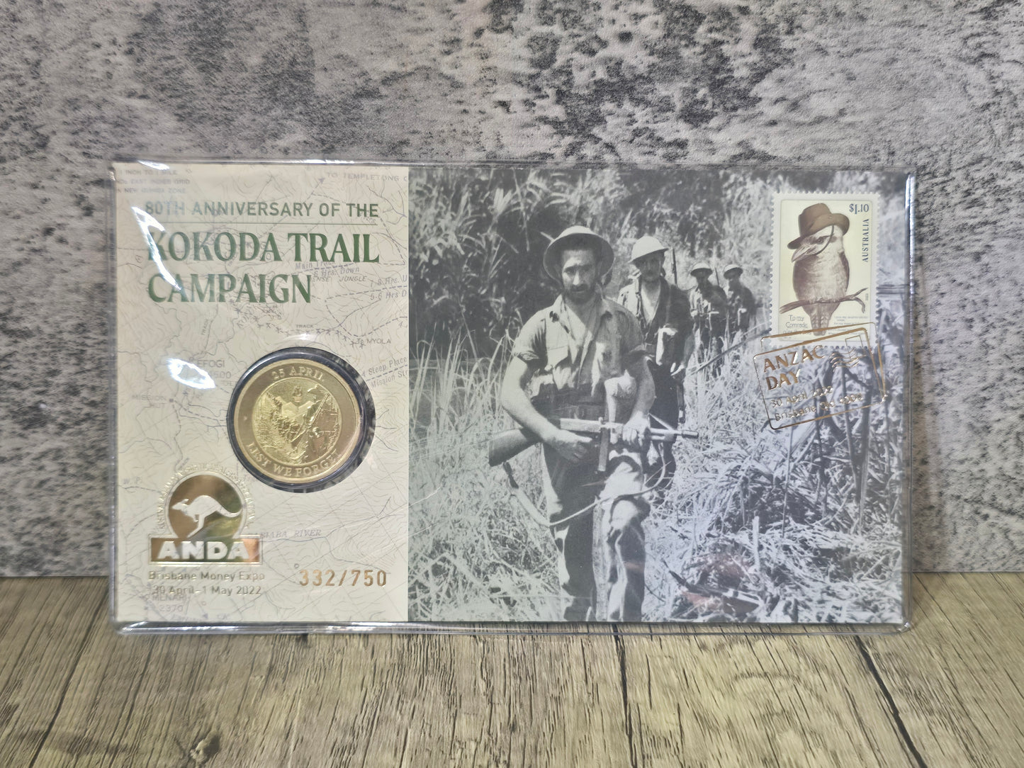 Kokoda Trail $1 Brisbane ANDA 2022 PNC