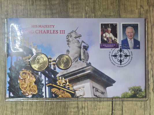 King Charles III $1/$2 PNC 2025