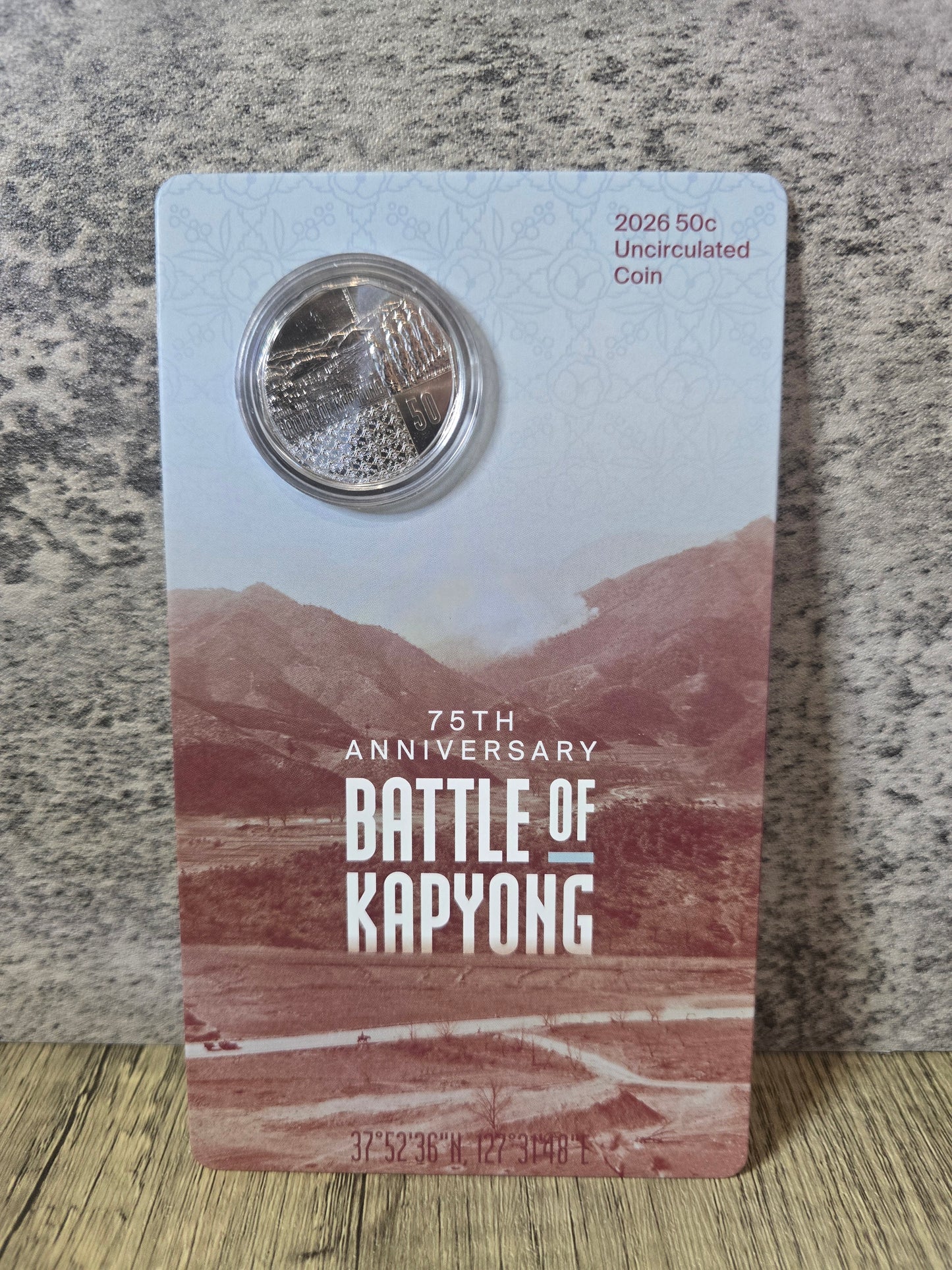 The Battle of Kapyong 75th Anniversary 50c, 2026