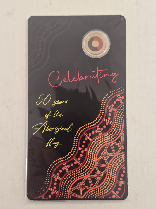 Allanistic Aboriginal Flag $2 card