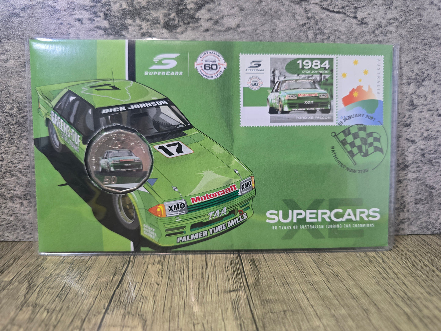 Ford XE Supercars 50c pnc