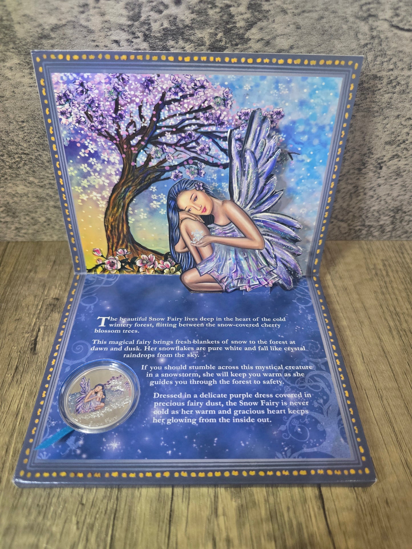Snow Fairy 1/2oz Coloured Proof 2015