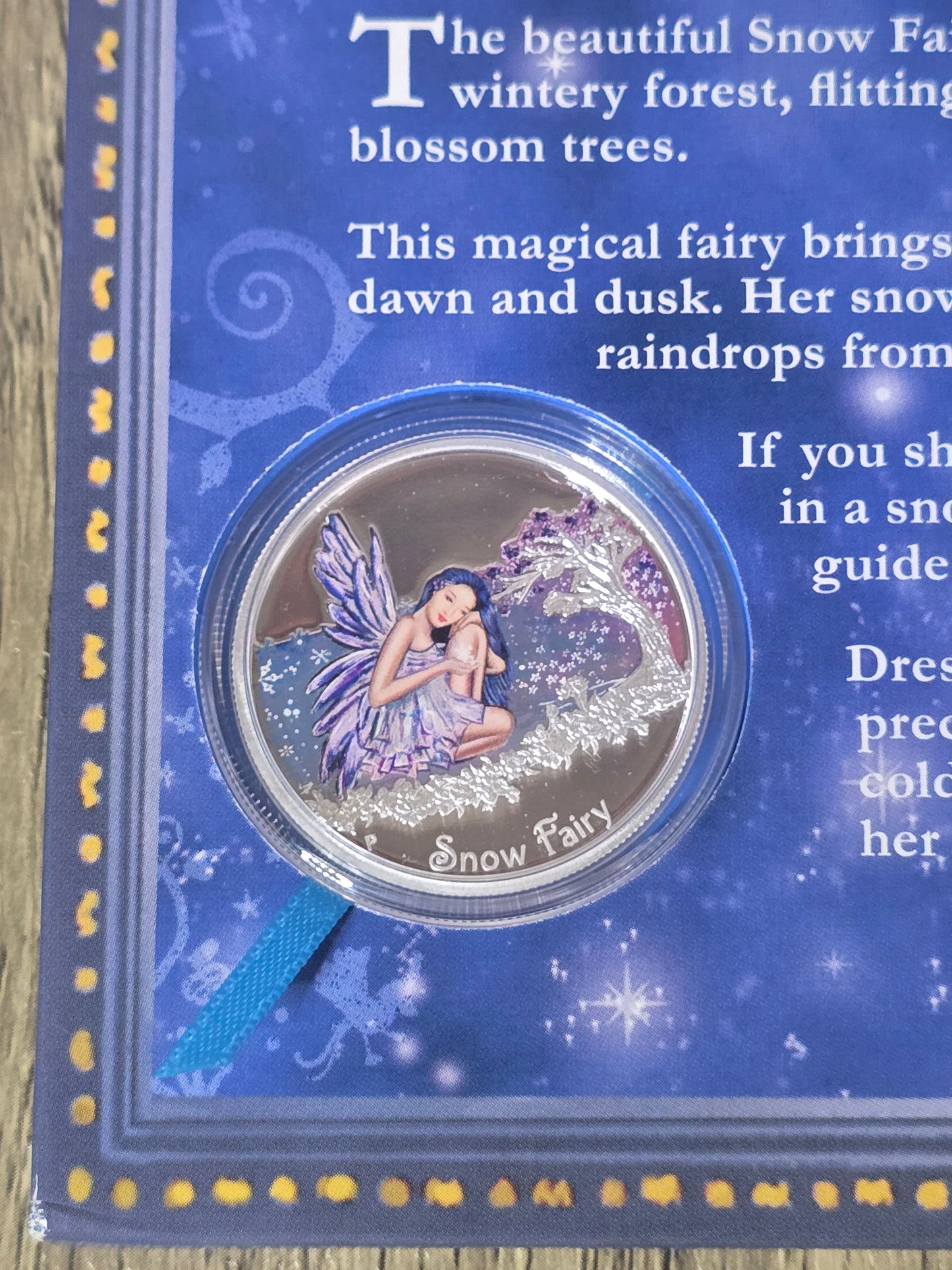 Snow Fairy 1/2oz Coloured Proof 2015