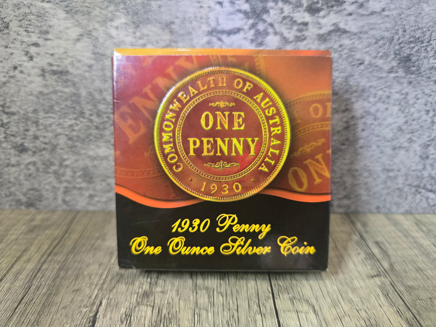1930 Penny 75th Anniversary 1oz Silver Proof, Plated. Subscription coin 2005