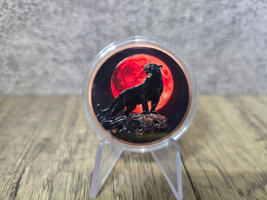 Panther Red Moon Coloured 1oz