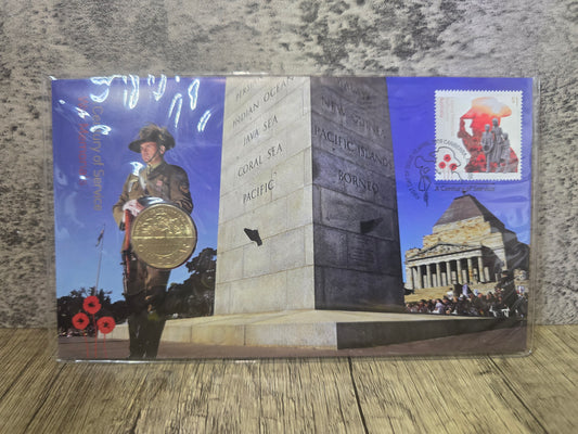 War Memorials: Centenary of Service $1 PNC 2018