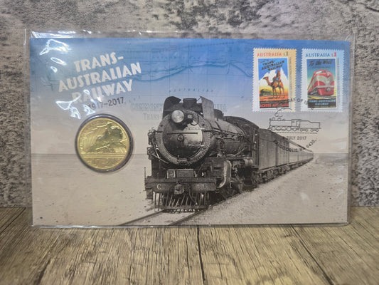 Trans-Australian Railway $1 (PM) PNC