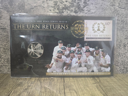 The Urn Returns, Ashes 2013/14 20c PNC