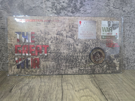 War Declared, The Great War, UK £2 PNC