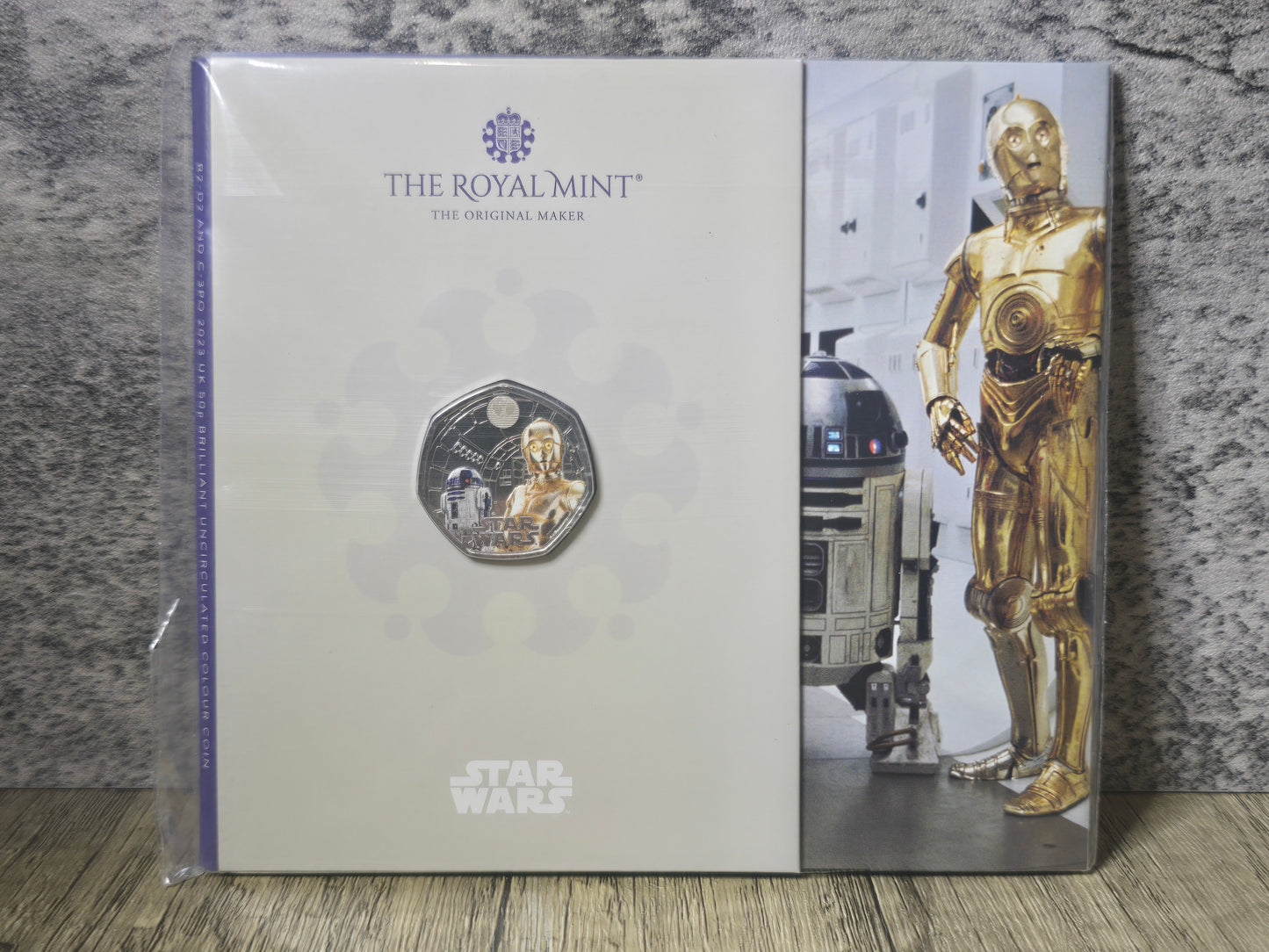 Star Wars Coloured 50p UK, Box Set 2023 (4 display set)