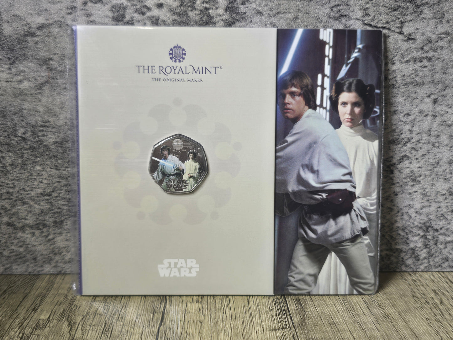 Star Wars Coloured 50p UK, Box Set 2023 (4 display set)