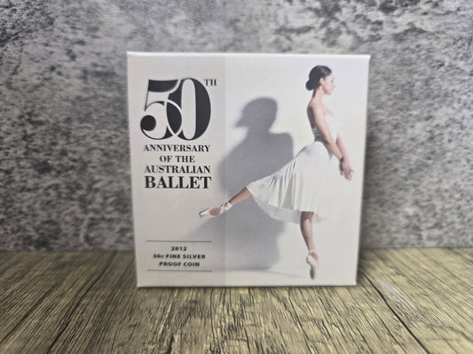 Ballet 50c Proof 2012
