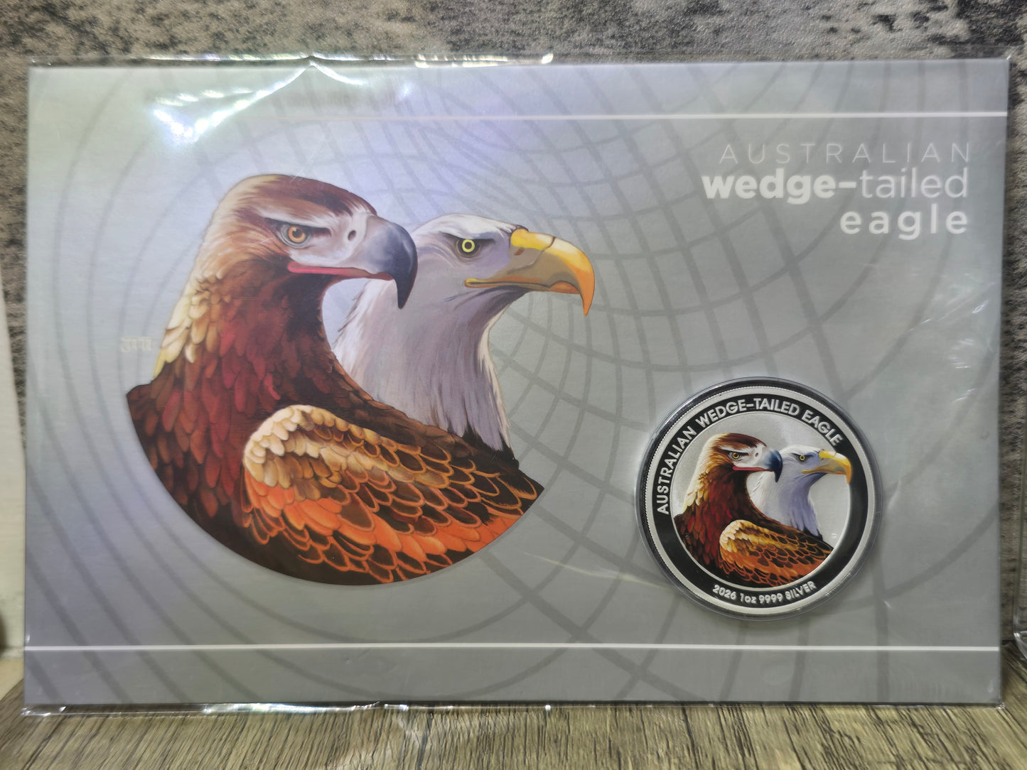 Wedge Tailed Eagle Coloured 1oz 2026