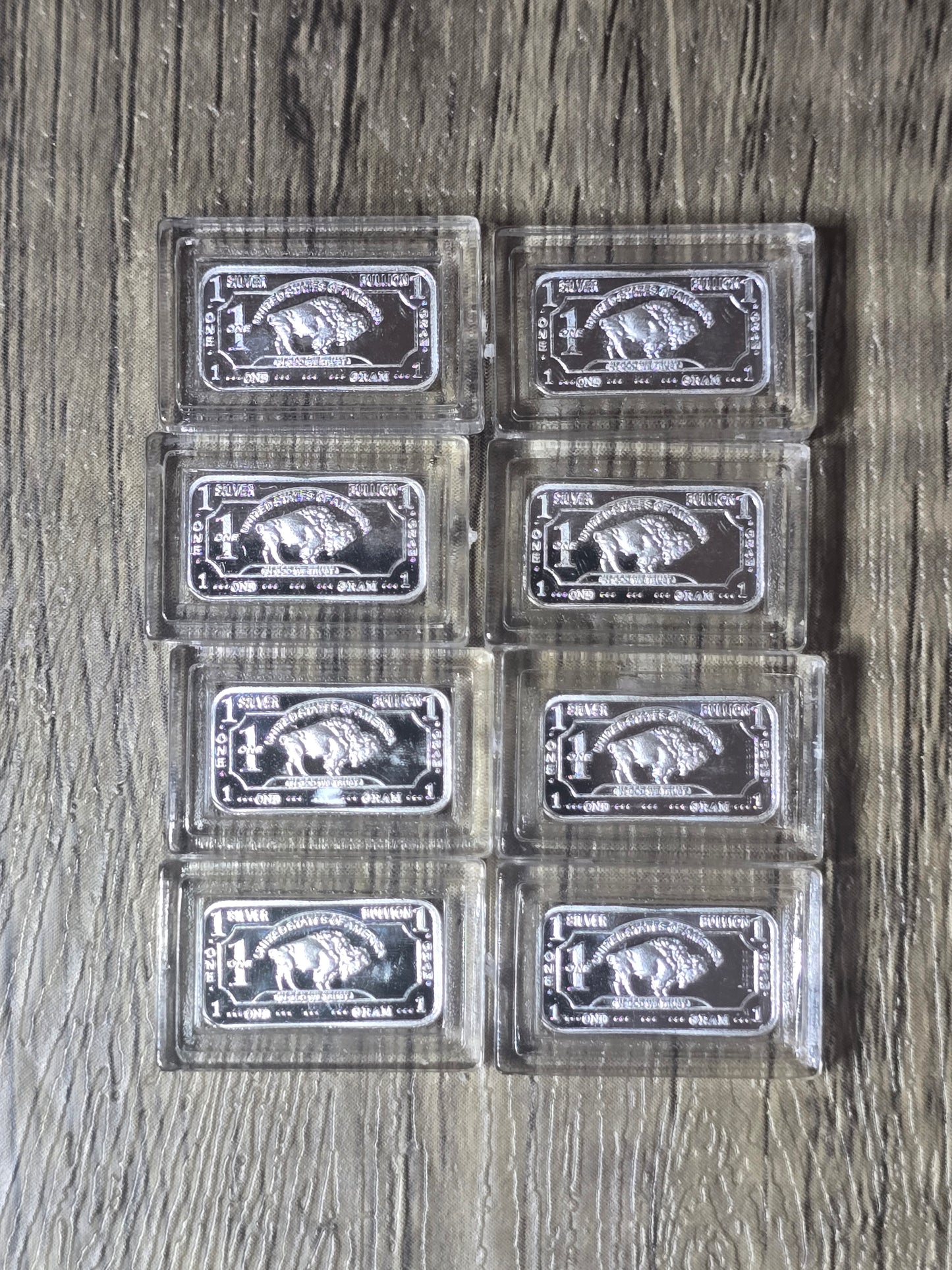 USA Buffalo Silver Proof 1g Bar