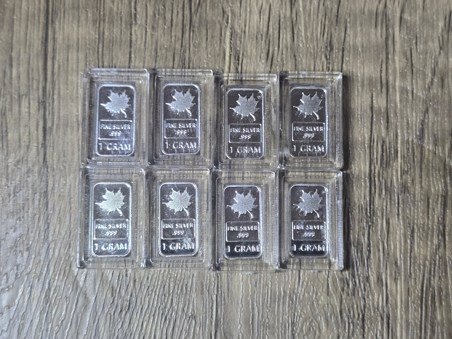 Canadian Maple Silver Proof 1g Bar