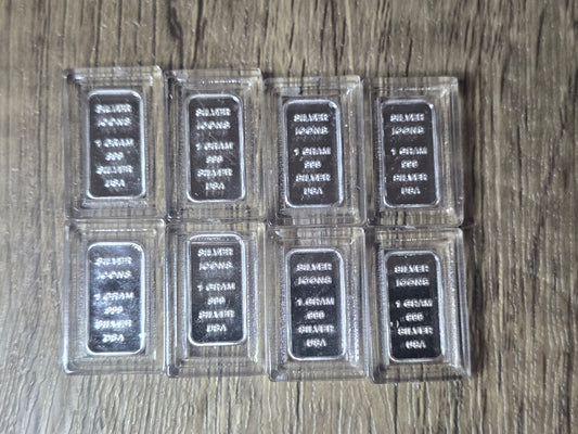 Engelhard Silver Proof 1g Bar