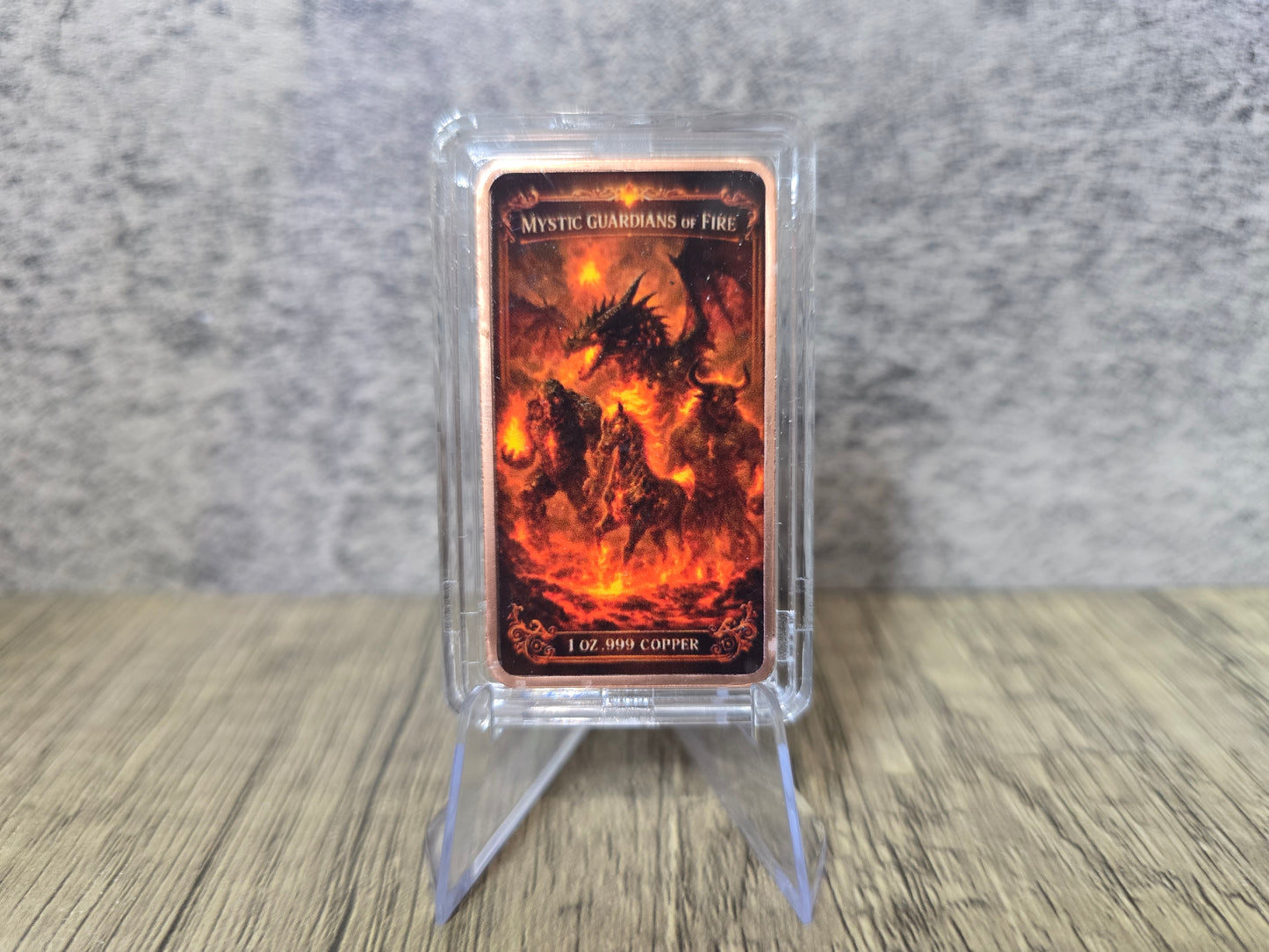 Mystic Guardians of Fire 1oz copper (set of 4)