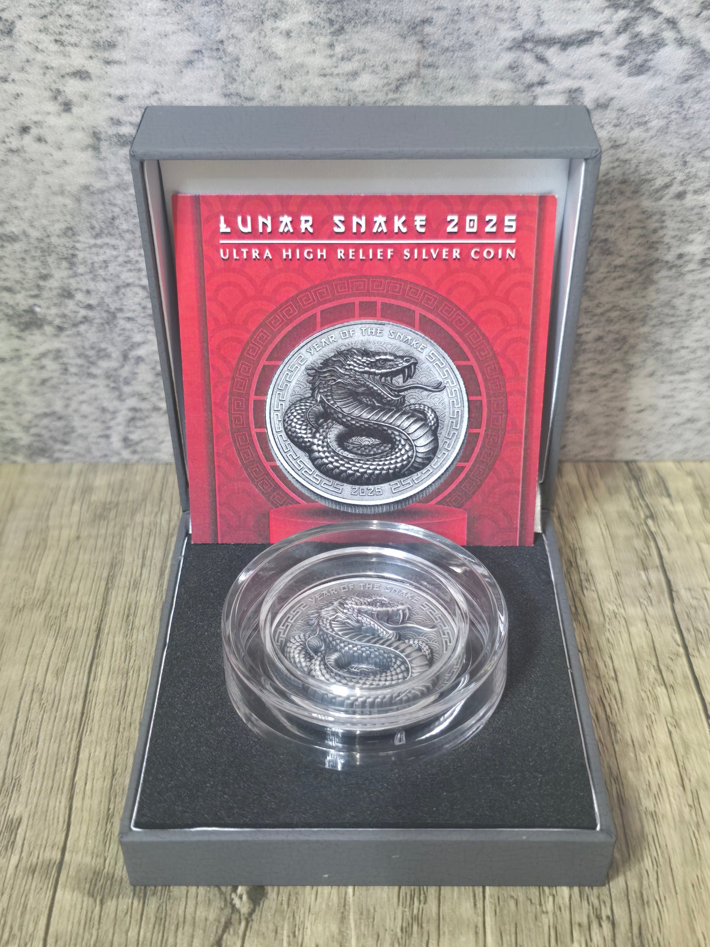 Lunar Snake Ultra High Relief, Fiji 1oz 2025