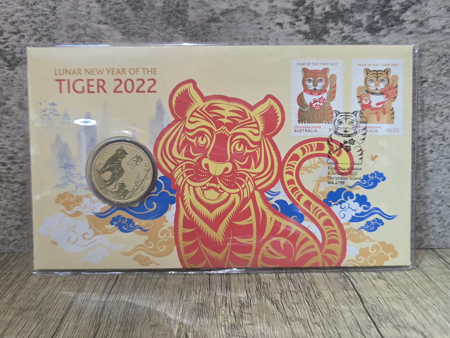 Lunar Tiger 2022 $1 pnc
