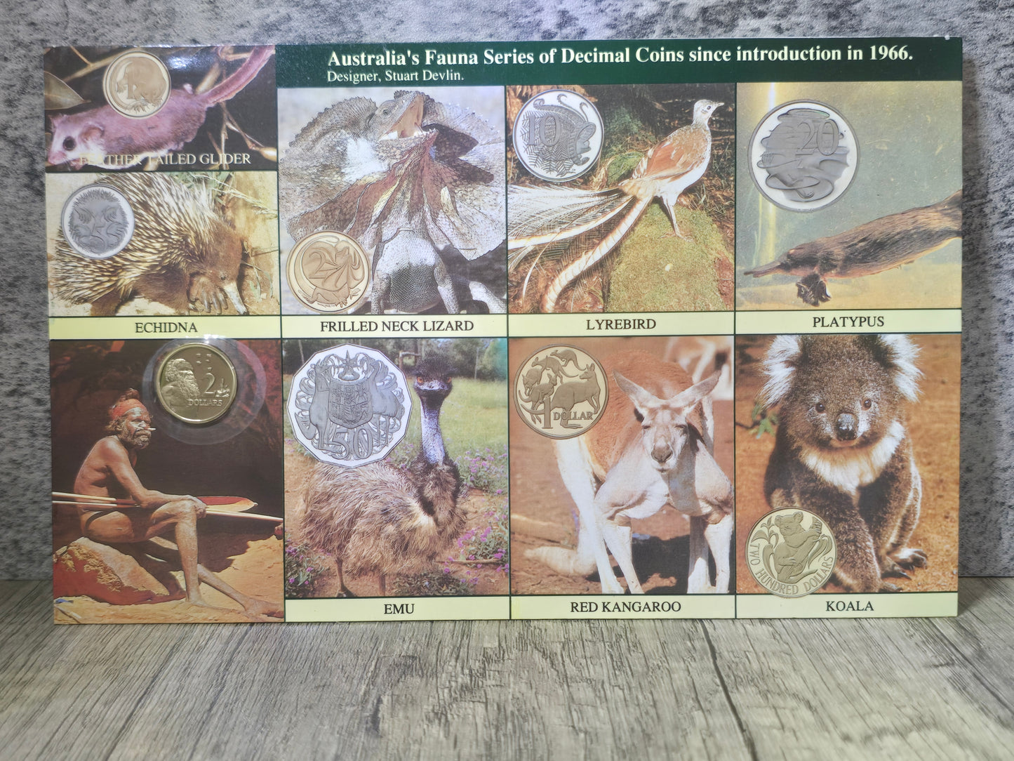 Australian Currency (1855-1988) Folio, $2 Proof Edition