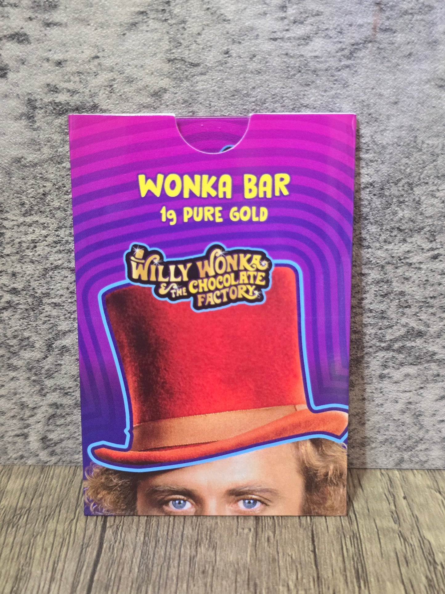Wonka 1g gold bar PAMP Suisse