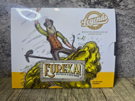 2020 Eureka, Australia's First Gold Rush Legends UNC set