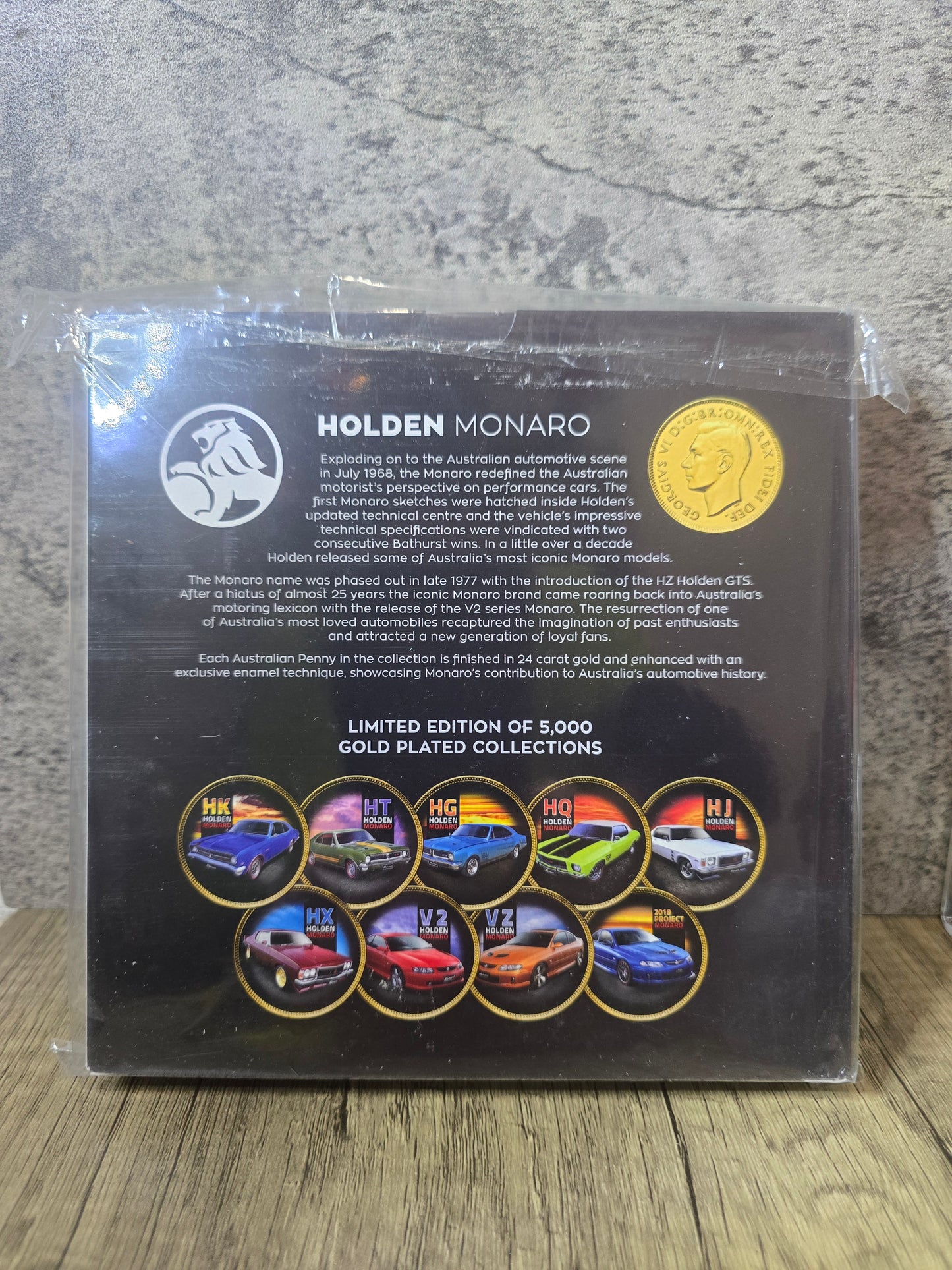 Holden Monaro, Enamelled Penny Set