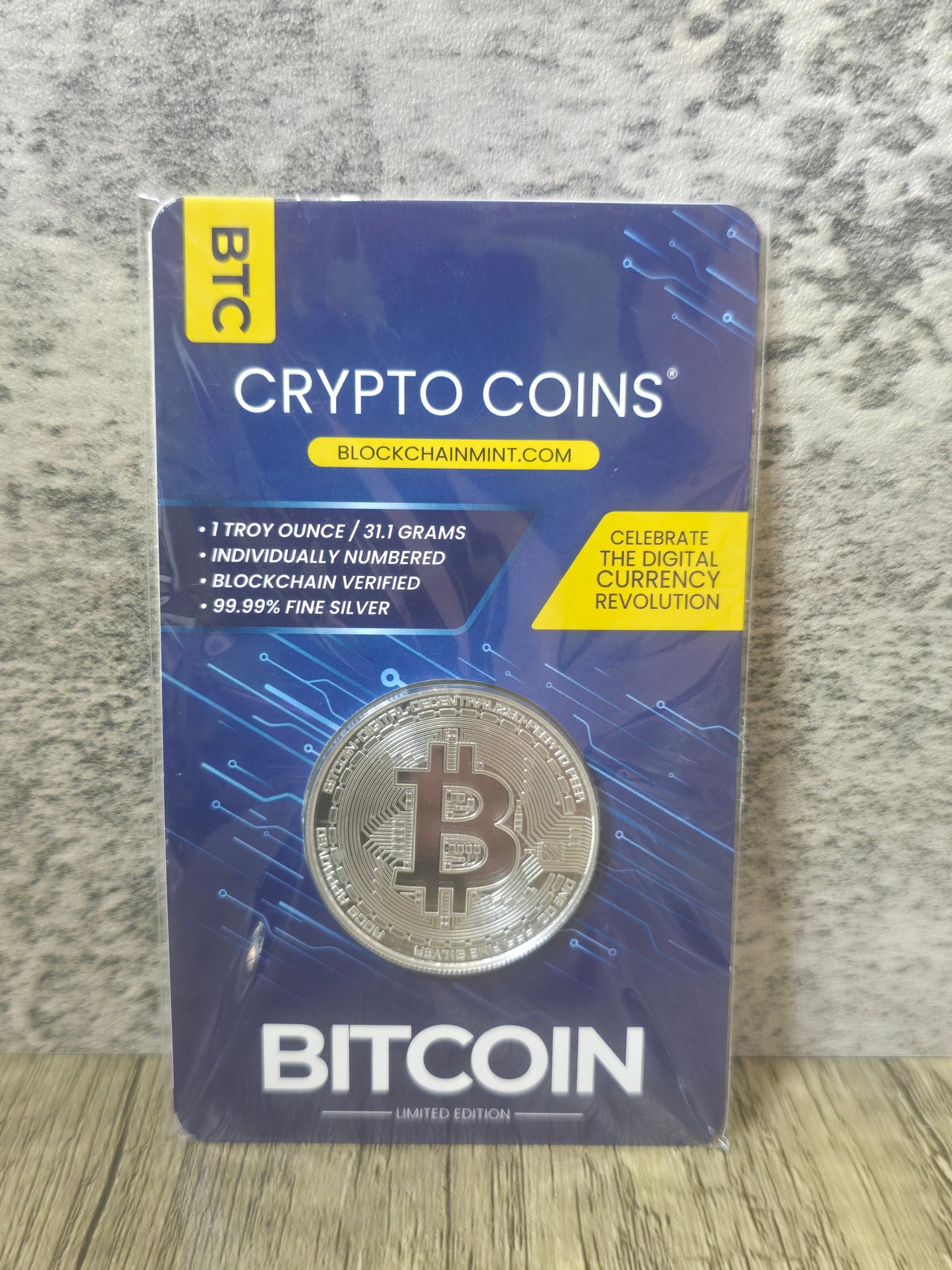 BitCoin Design 1oz