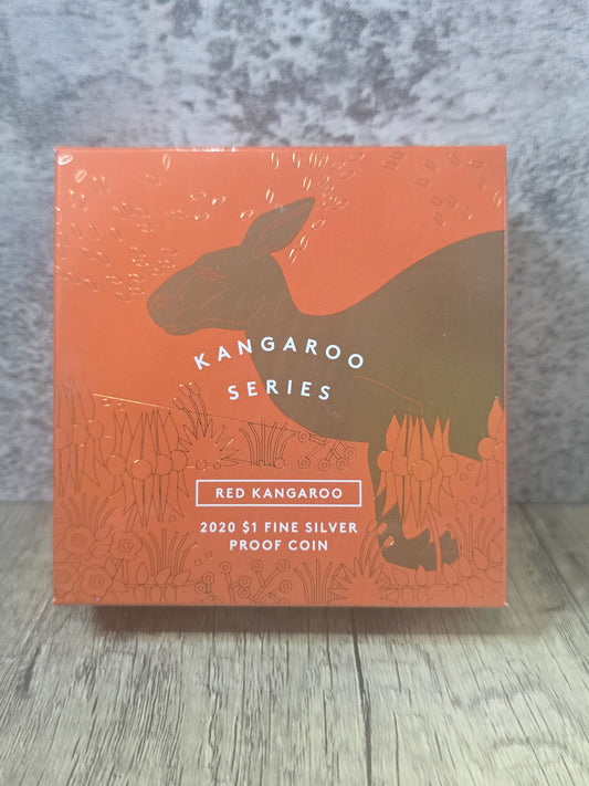 Red Kangaroo 1oz proof 2020