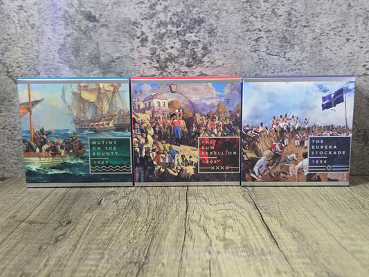 Mutiny and Rebellion Proof Set 3 x 1oz 2019