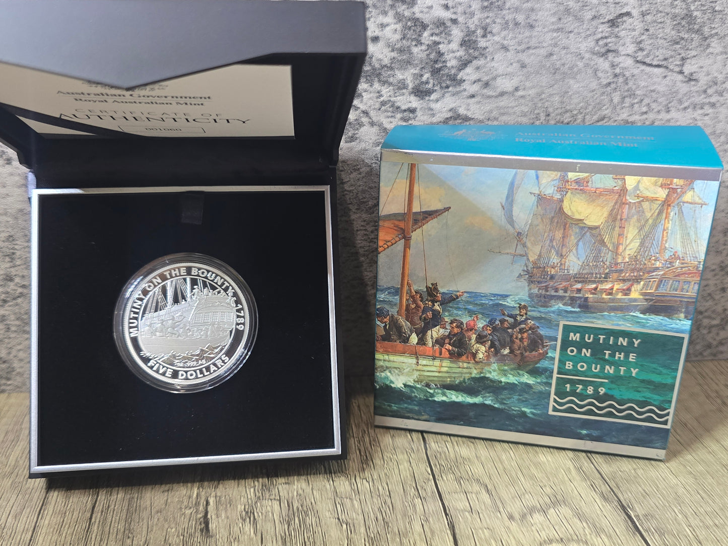 Mutiny and Rebellion Proof Set 3 x 1oz 2019