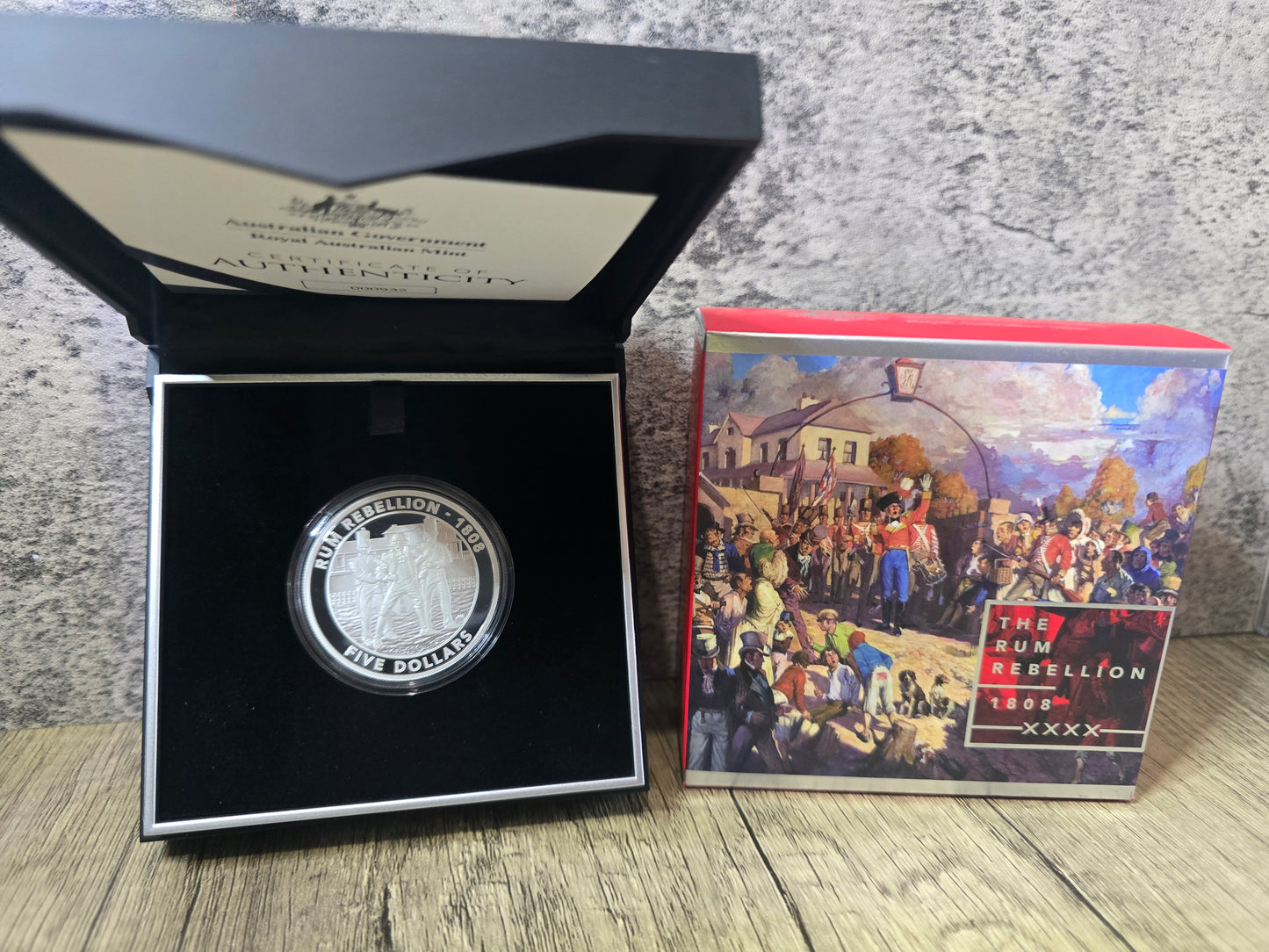 Mutiny and Rebellion Proof Set 3 x 1oz 2019